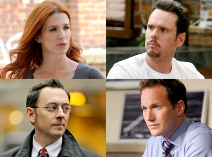 Poppy Montgomery, Unforgettable, Kevin Dillon, How to Be a GentlemanMichael Emerson, Person of Interest, Patrick Wilson, A Gifted Man Poppy Montgomery, Unforgettable, Kevin Dillon, How to Be a GentlemanMichael Emerson, Person of Interest, Patrick Wilson, A Gifted Man